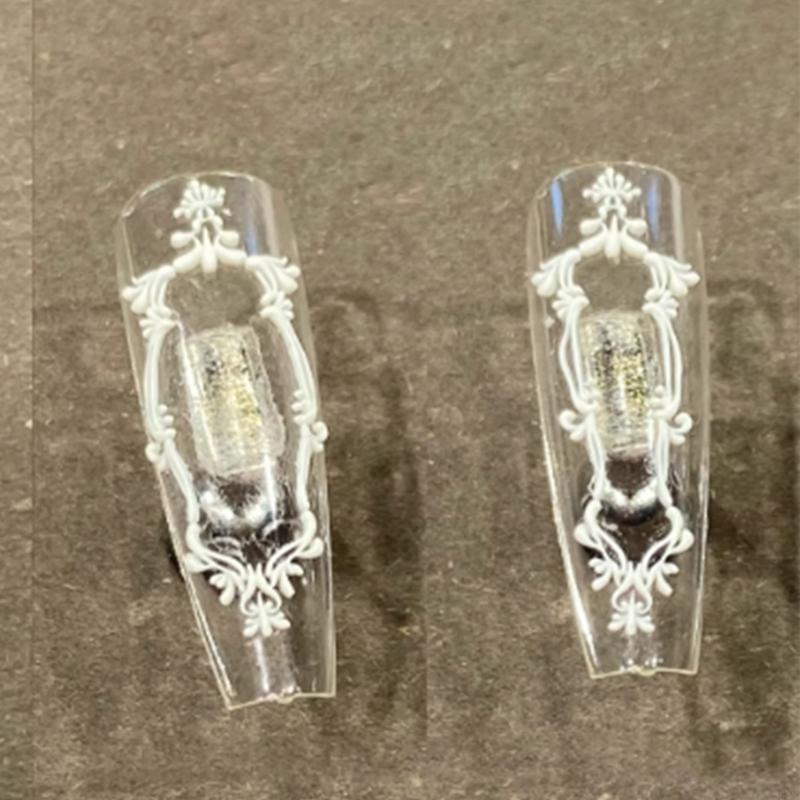 R3MC エンボス加工シリコーンネイルアートモールド再利用可 - Resin Art Case のレビューと価格