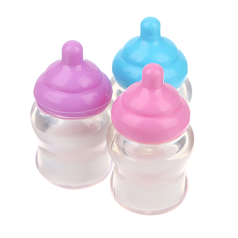 3 個ドールハウス哺乳瓶アクセサリーままごとおもちゃ家具ドー - Resin Art Baby のレビューと価格
