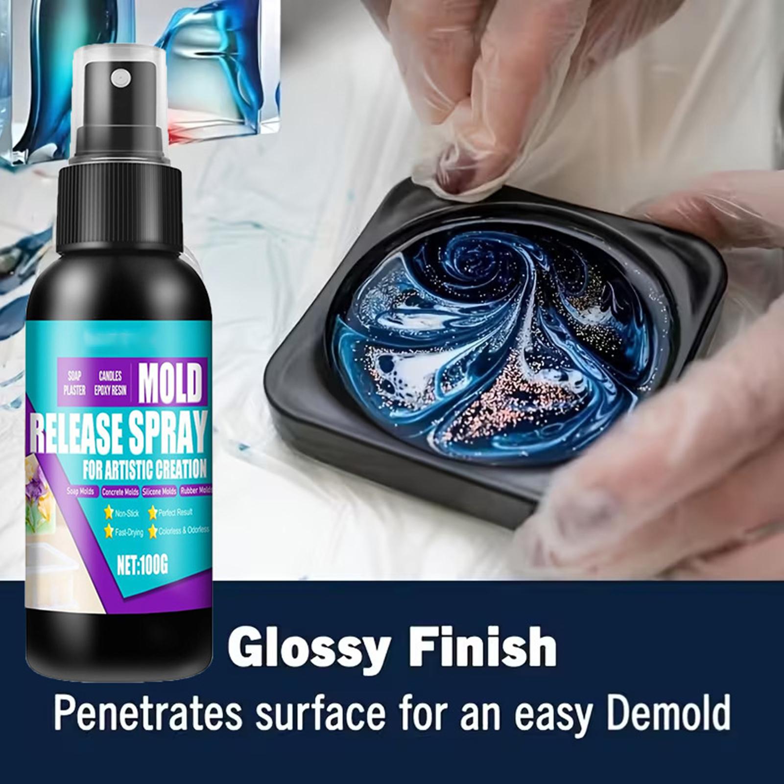 モールドリリーススプレー 100 グラム樹脂エポキシキャンド - Release Spray Silicone のレビューと価格