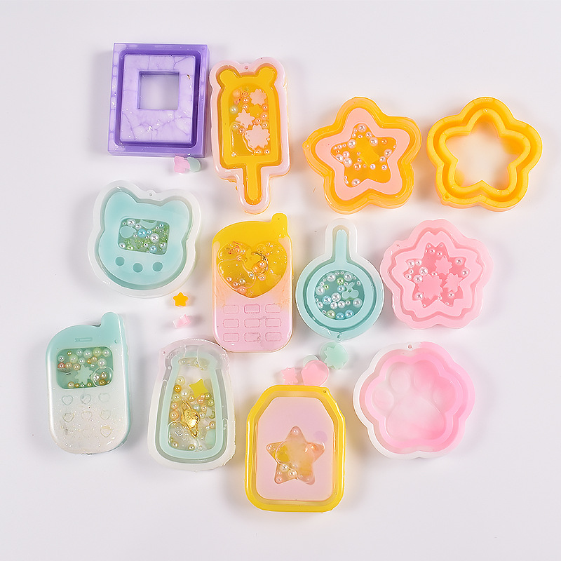 Resin Shaker Molds Set Charms  - Resin Art Equipment のレビューと価格
