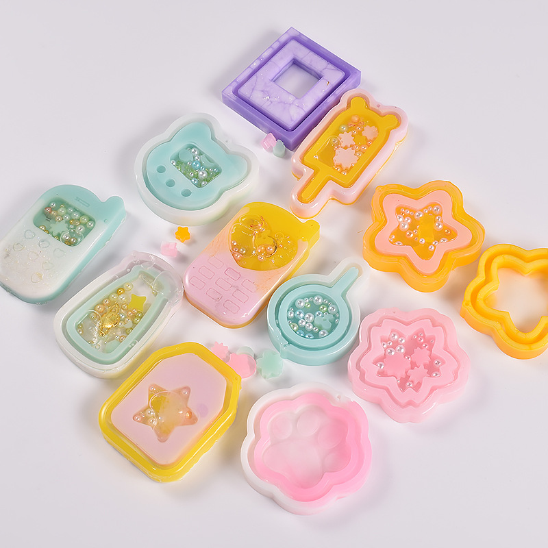 Resin Shaker Molds Set Charms  - Resin Art Equipment のレビューと価格