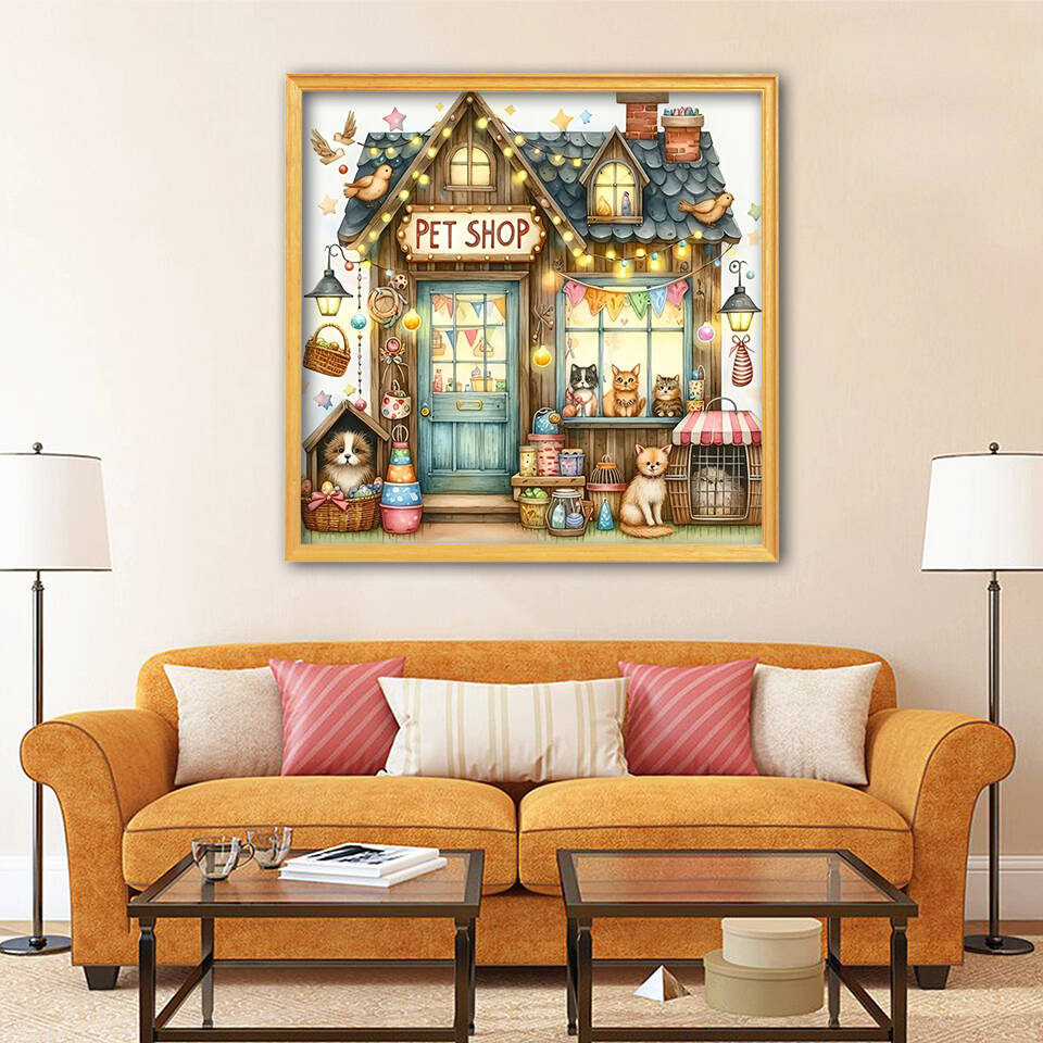 1ピース フレームレス 5D ダイヤモンドペインティング ス - Resin Art Wallpaper のレビューと価格