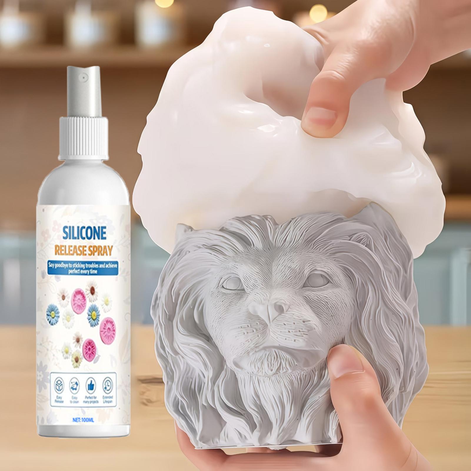DIYモールドスプレー 100ml 簡単脱型剤 モールドリリ - Release Spray Silicone のレビューと価格